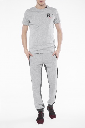 T-shirt z wyszytym logo, zdjęcie 2 T-shirt z wyszytym logo od Plein Sport
